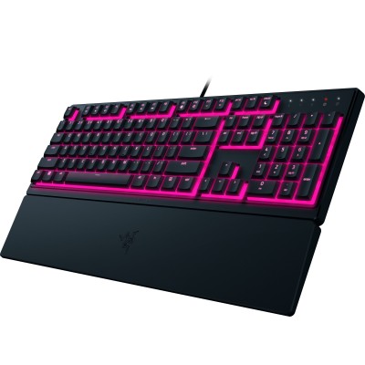 Клавіатура мембранна Razer Ornata V3 X 104key, USB-A, EN/UK, RGB, чорний (RZ03-04471900-R371) Клавіатура мембранна Razer Ornata V3 X 104key, USB-A, EN/UK, RGB, чорний (RZ03-04471900-R371)