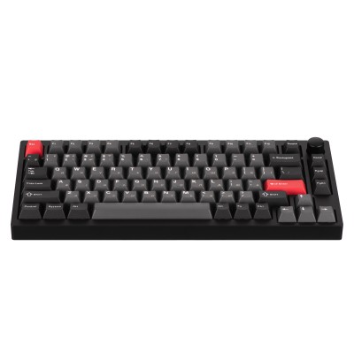 Клавіатура механічна Lemokey P1 Pro 84Key, Keychron Super Banana, WL/BT/USB-A, QMK/VIA, Hot-Swap, EN/UKR, RGB, Knob, Carbon Blac Клавіатура механічна Lemokey P1 Pro 84Key, Keychron Super Banana, WL/BT/USB-A, QMK/VIA, Hot-Swap, EN/UKR, RGB, Knob, Carbon Blac