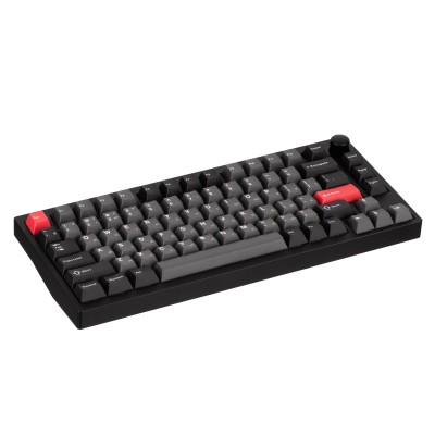 Клавіатура механічна Lemokey P1 Pro 84Key, Keychron Super Banana, WL/BT/USB-A, QMK/VIA, Hot-Swap, EN/UKR, RGB, Knob, Carbon Blac Клавіатура механічна Lemokey P1 Pro 84Key, Keychron Super Banana, WL/BT/USB-A, QMK/VIA, Hot-Swap, EN/UKR, RGB, Knob, Carbon Blac