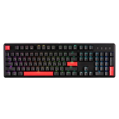Клавіатура механічна Lemokey X3 104Key, Keychron Brown, USB-A, QMK/VIA, Hot-Swap, EN/UKR, RGB, чорний (X3-H3-UA) Клавіатура механічна Lemokey X3 104Key, Keychron Brown, USB-A, QMK/VIA, Hot-Swap, EN/UKR, RGB, чорний (X3-H3-UA)