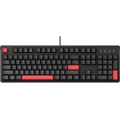 Клавіатура механічна Lemokey X3 104Key, Keychron Red, USB-A, QMK/VIA, Hot-Swap, EN/UKR, RGB, чорний (X3-H1-UA) Клавіатура механічна Lemokey X3 104Key, Keychron Red, USB-A, QMK/VIA, Hot-Swap, EN/UKR, RGB, чорний (X3-H1-UA)