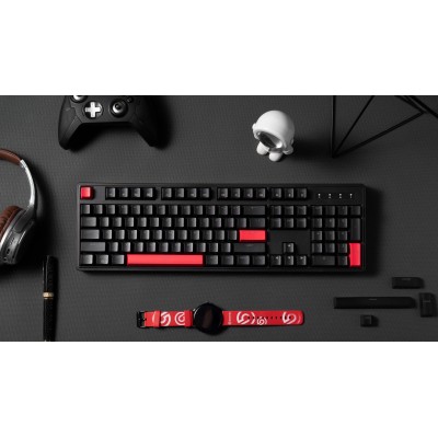 Клавіатура механічна Lemokey X3 104Key, Keychron Red, USB-A, QMK/VIA, Hot-Swap, EN/UKR, RGB, чорний (X3-H1-UA) Клавіатура механічна Lemokey X3 104Key, Keychron Red, USB-A, QMK/VIA, Hot-Swap, EN/UKR, RGB, чорний (X3-H1-UA)