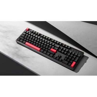 Клавіатура механічна Lemokey X3 104Key, Keychron Red, USB-A, QMK/VIA, Hot-Swap, EN/UKR, RGB, чорний (X3-H1-UA) Клавіатура механічна Lemokey X3 104Key, Keychron Red, USB-A, QMK/VIA, Hot-Swap, EN/UKR, RGB, чорний (X3-H1-UA)