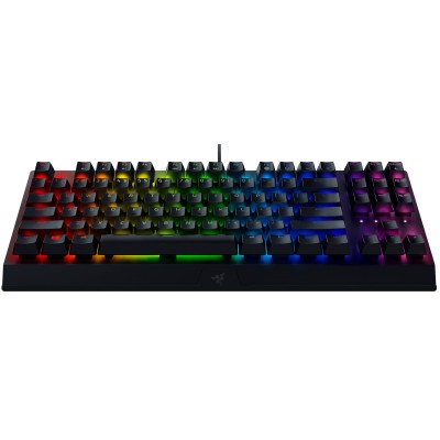 Клавіатура механічна Razer BlackWidow V3 TKL 87key, Green Switch, USB-A, EN/RU, RGB, чорний (RZ03-03490700-R3R1) Клавіатура механічна Razer BlackWidow V3 TKL 87key, Green Switch, USB-A, EN/RU, RGB, чорний (RZ03-03490700-R3R1)