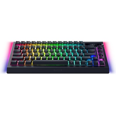 Клавіатура механічна Razer BlackWidow V4 Pro 75%, 81key, Mechanical Switches Gen-3, USB-A/WL/BT, EN, RGB, чорний (RZ03-05130100- Клавіатура механічна Razer BlackWidow V4 Pro 75%, 81key, Mechanical Switches Gen-3, USB-A/WL/BT, EN, RGB, чорний (RZ03-05130100-