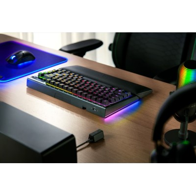 Клавіатура механічна Razer BlackWidow V4 Pro 75%, 81key, Mechanical Switches Gen-3, USB-A/WL/BT, EN, RGB, чорний (RZ03-05130100- Клавіатура механічна Razer BlackWidow V4 Pro 75%, 81key, Mechanical Switches Gen-3, USB-A/WL/BT, EN, RGB, чорний (RZ03-05130100-