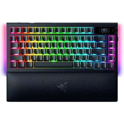 Клавіатура механічна Razer BlackWidow V4 Pro 75%, 81key, Mechanical Switches Gen-3, USB-A/WL/BT, EN, RGB, чорний (RZ03-05130100- Клавіатура механічна Razer BlackWidow V4 Pro 75%, 81key, Mechanical Switches Gen-3, USB-A/WL/BT, EN, RGB, чорний (RZ03-05130100-