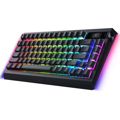 Клавіатура механічна Razer BlackWidow V4 Pro 75%, 81key, Mechanical Switches Gen-3, USB-A/WL/BT, EN, RGB, чорний (RZ03-05130100- Клавіатура механічна Razer BlackWidow V4 Pro 75%, 81key, Mechanical Switches Gen-3, USB-A/WL/BT, EN, RGB, чорний (RZ03-05130100-