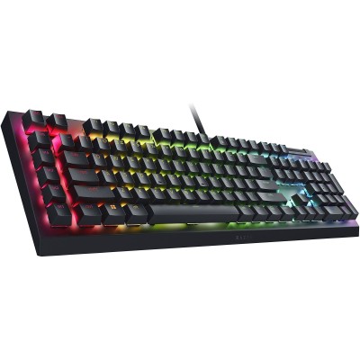 Клавіатура механічна Razer BlackWidow V4 X, 110key, Yellow Switch, USB-A, EN/RU, RGB, чорний (RZ03-04702500-R3R1) Клавіатура механічна Razer BlackWidow V4 X, 110key, Yellow Switch, USB-A, EN/RU, RGB, чорний (RZ03-04702500-R3R1)