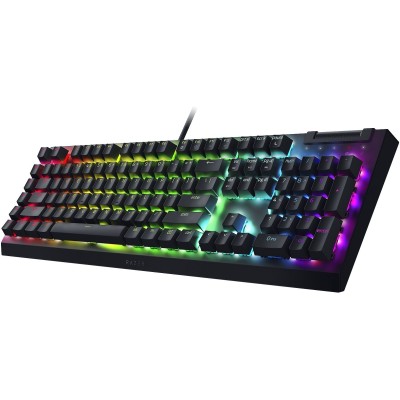 Клавіатура механічна Razer BlackWidow V4 X, 110key, Yellow Switch, USB-A, EN/RU, RGB, чорний (RZ03-04702500-R3R1) Клавіатура механічна Razer BlackWidow V4 X, 110key, Yellow Switch, USB-A, EN/RU, RGB, чорний (RZ03-04702500-R3R1)