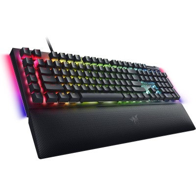 Клавіатура механічна Razer BlackWidow V4, 114key, Yellow Switch, USB-A, EN/RU, RGB, чорний (RZ03-04692500-R3R1) Клавіатура механічна Razer BlackWidow V4, 114key, Yellow Switch, USB-A, EN/RU, RGB, чорний (RZ03-04692500-R3R1)