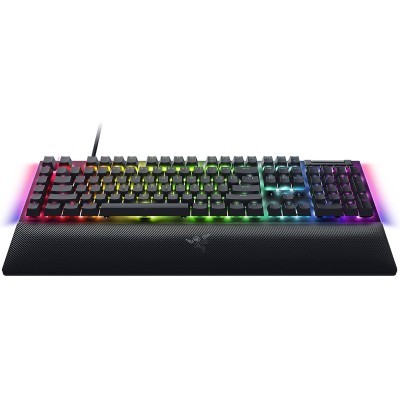 Клавіатура механічна Razer BlackWidow V4, 114key, Yellow Switch, USB-A, EN/RU, RGB, чорний (RZ03-04692500-R3R1) Клавіатура механічна Razer BlackWidow V4, 114key, Yellow Switch, USB-A, EN/RU, RGB, чорний (RZ03-04692500-R3R1)