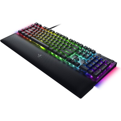 Клавіатура механічна Razer BlackWidow V4, 114key, Yellow Switch, USB-A, EN/RU, RGB, чорний (RZ03-04692500-R3R1) Клавіатура механічна Razer BlackWidow V4, 114key, Yellow Switch, USB-A, EN/RU, RGB, чорний (RZ03-04692500-R3R1)