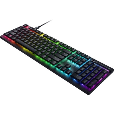Клавіатура механічна Razer DeathStalker V2 105key, Red Switch, USB-A, EN/RU, RGB, чорний (RZ03-04500800-R3R1) Клавіатура механічна Razer DeathStalker V2 105key, Red Switch, USB-A, EN/RU, RGB, чорний (RZ03-04500800-R3R1)