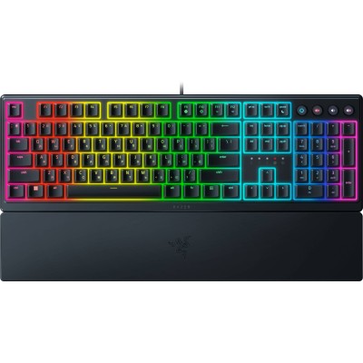 Клавіатура механічна Razer Ornata V3 104key, Mecha-Membrane Switch, USB-A, EN/UK, RGB, чорний (RZ03-04462100-R371) Клавіатура механічна Razer Ornata V3 104key, Mecha-Membrane Switch, USB-A, EN/UK, RGB, чорний (RZ03-04462100-R371)