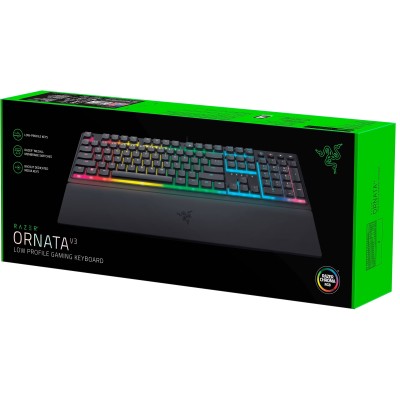 Клавіатура механічна Razer Ornata V3 104key, Mecha-Membrane Switch, USB-A, EN/UK, RGB, чорний (RZ03-04462100-R371) Клавіатура механічна Razer Ornata V3 104key, Mecha-Membrane Switch, USB-A, EN/UK, RGB, чорний (RZ03-04462100-R371)