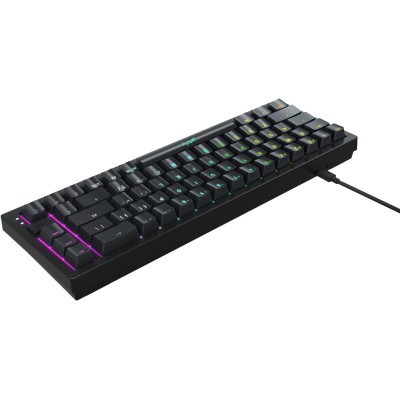 Клавіатура механічна Xtrfy K5 68Key, Kailh Red, USB-A, EN/UA, Hot-swap, RGB, Чорний (K5-RGB-CPT-BLACK-R-UKR) Клавіатура механічна Xtrfy K5 68Key, Kailh Red, USB-A, EN/UA, Hot-swap, RGB, Чорний (K5-RGB-CPT-BLACK-R-UKR)