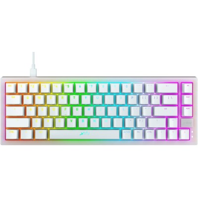 Клавіатура механічна Xtrfy K5 68Key, Kailh Red, USB-A, EN/UA, Hot-swap, RGB, Чорний (K5-RGB-CPT-TPWHITE-R-UKR) Клавіатура механічна Xtrfy K5 68Key, Kailh Red, USB-A, EN/UA, Hot-swap, RGB, Чорний (K5-RGB-CPT-TPWHITE-R-UKR)