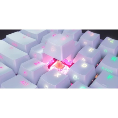 Клавіатура механічна Xtrfy K5 68Key, Kailh Red, USB-A, EN/UA, Hot-swap, RGB, Чорний (K5-RGB-CPT-TPWHITE-R-UKR) Клавіатура механічна Xtrfy K5 68Key, Kailh Red, USB-A, EN/UA, Hot-swap, RGB, Чорний (K5-RGB-CPT-TPWHITE-R-UKR)