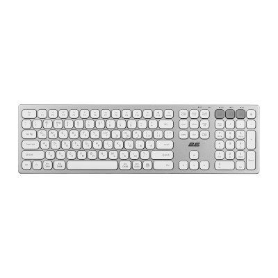 Клавіатура ножнична 2E KS270 109key, WL/BT, EN/UK, сріблясто-білий (2E-KS270WBWH_UA) Клавіатура ножнична 2E KS270 109key, WL/BT, EN/UK, сріблясто-білий (2E-KS270WBWH_UA)