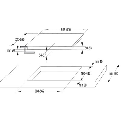 Комплект Gorenje (духовка + поверхня склокераміка BO6737E02X -нерж + ECT41SC- чорна), 738881 (SET_BO6737E02X_ECT41SC) Комплект Gorenje (духовка + поверхня склокераміка BO6737E02X -нерж + ECT41SC- чорна), 738881 (SET_BO6737E02X_ECT41SC)