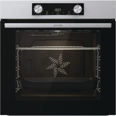 Комплект Gorenje (духовка електрична BO6737E02XK + варильна поверхня газова G642ABX), 743550, нерж. (SET_BO6737E02XK_G642ABX)