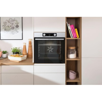 Комплект Gorenje (духовка електрична BO6737E02XK + варильна поверхня газова G642ABX), 743550, нерж. (SET_BO6737E02XK_G642ABX)