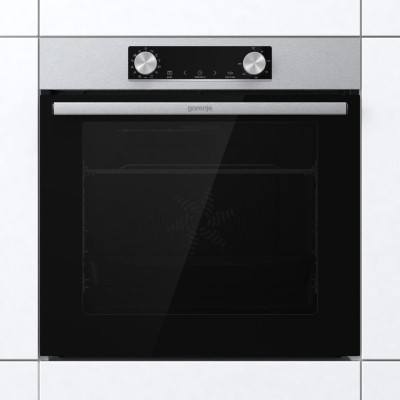 Комплект Gorenje (духовка електрична BO6737E02XK + варильна поверхня газова G642ABX), 743550, нерж. (SET_BO6737E02XK_G642ABX)