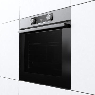 Комплект Gorenje (духовка електрична BO6737E02XK + варильна поверхня газова G642ABX), 743550, нерж. (SET_BO6737E02XK_G642ABX)