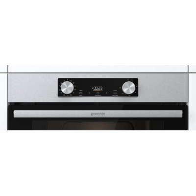 Комплект Gorenje (духовка електрична BO6737E02XK + варильна поверхня газова G642ABX), 743550, нерж. (SET_BO6737E02XK_G642ABX)