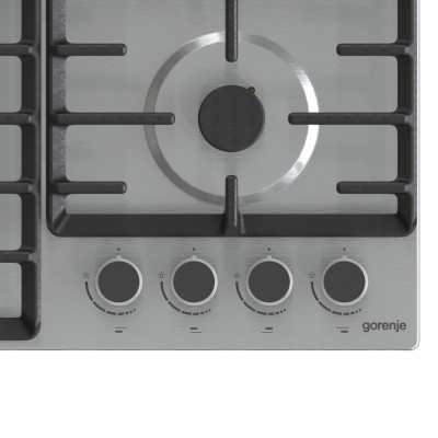 Комплект Gorenje (духовка електрична BO6737E02XK + варильна поверхня газова G642ABX), 743550, нерж. (SET_BO6737E02XK_G642ABX)