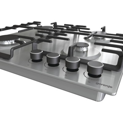 Комплект Gorenje (духовка електрична BO6737E02XK + варильна поверхня газова G642ABX), 743550, нерж. (SET_BO6737E02XK_G642ABX)