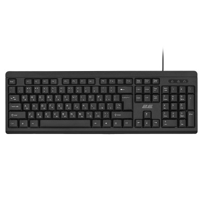 Комплект клавіатура та миша 2E MK401 USB-A, EN/UK, чорний (2E-MK401UB_UA) Комплект клавіатура та миша 2E MK401 USB-A, EN/UK, чорний (2E-MK401UB_UA)