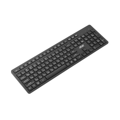 Комплект клавіатура та миша 2E MK420 WL, EN/UK, чорний (2E-MK420WB_UA) Комплект клавіатура та миша 2E MK420 WL, EN/UK, чорний (2E-MK420WB_UA)