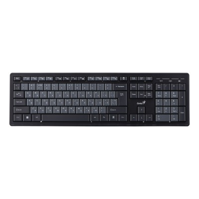 Комплект клавіатура та миша Genius KM-8200, WL, EN/UKR, чорний (31340003428) Комплект клавіатура та миша Genius KM-8200, WL, EN/UKR, чорний (31340003428)