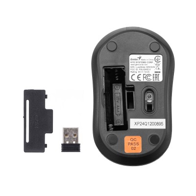 Комплект клавіатура та миша Genius LuxeMate Q-8000, WL, EN/UKR, чорний (31340013414) Комплект клавіатура та миша Genius LuxeMate Q-8000, WL, EN/UKR, чорний (31340013414)
