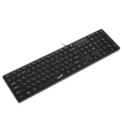 Комплект клавіатура та миша Genius SlimStar C-126, EN/UKR/RU, чорний (31330007407) Комплект клавіатура та миша Genius SlimStar C-126, EN/UKR/RU, чорний (31330007407)