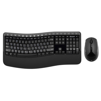 Комплект клавіатура та миша Microsoft Comfort Desktop 5050 WL, EN/UK/RU, чорний (PP4-00017) Комплект клавіатура та миша Microsoft Comfort Desktop 5050 WL, EN/UK/RU, чорний (PP4-00017)