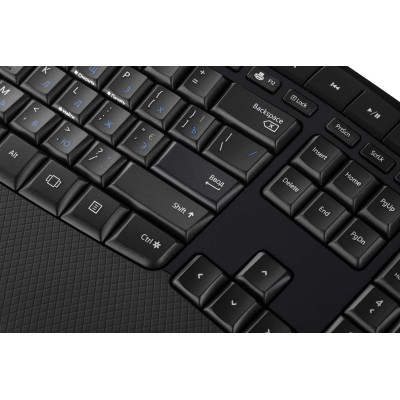 Комплект клавіатура та миша Microsoft Comfort Desktop 5050 WL, EN/UK/RU, чорний (PP4-00017) Комплект клавіатура та миша Microsoft Comfort Desktop 5050 WL, EN/UK/RU, чорний (PP4-00017)