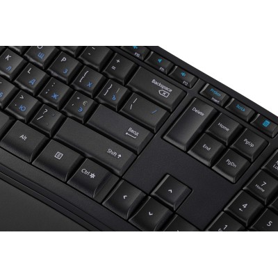 Комплект клавіатура та миша Microsoft Comfort Desktop Sculp WL, EN/UK/RU, чорний (L3V-00017) Комплект клавіатура та миша Microsoft Comfort Desktop Sculp WL, EN/UK/RU, чорний (L3V-00017)