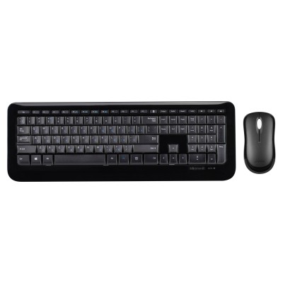 Комплект клавіатура та миша Microsoft Desktop 850 WL, EN/UK/RU, чорний (PY9-00012)