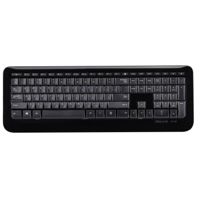 Комплект клавіатура та миша Microsoft Desktop 850 WL, EN/UK/RU, чорний (PY9-00012)