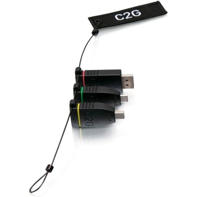 Комплект перехідників C2G Adapter Ring HDMI > mini Display Port, Display Port, USB-C (CG84268) Комплект перехідників C2G Adapter Ring HDMI > mini Display Port, Display Port, USB-C (CG84268)