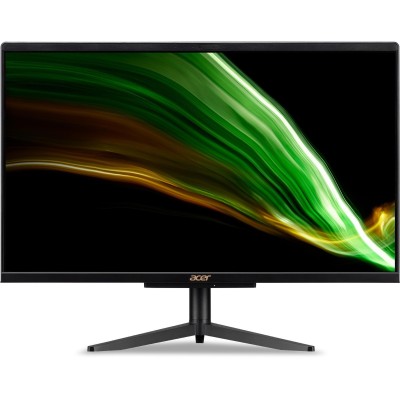 Комп'ютер персональний моноблок Acer Aspire C24-1600 23.8" FHD, Intel P N6005, 8GB, F256GB, UMA, WiFi, кл+м, Lin, чорний (DQ.BHR Комп'ютер персональний моноблок Acer Aspire C24-1600 23.8" FHD, Intel P N6005, 8GB, F256GB, UMA, WiFi, кл+м, Lin, чорний (DQ.BHR