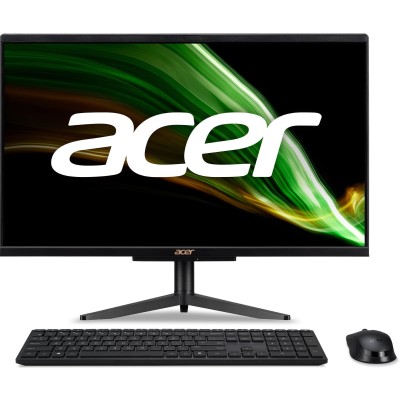 Комп'ютер персональний моноблок Acer Aspire C24-1600 23.8" FHD, Intel P N6005, 8GB, F256GB, UMA, WiFi, кл+м, Lin, чорний (DQ.BHR Комп'ютер персональний моноблок Acer Aspire C24-1600 23.8" FHD, Intel P N6005, 8GB, F256GB, UMA, WiFi, кл+м, Lin, чорний (DQ.BHR