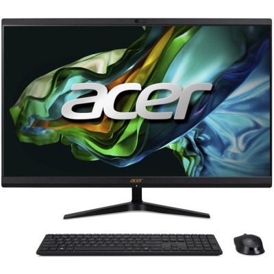 Комп'ютер персональний моноблок Acer Aspire C24-1800 23.8" FHD, Intel i5-12450H, 8GB, F512GB, UMA, WiFi, кл+м, Lin, чорний (DQ.B Комп'ютер персональний моноблок Acer Aspire C24-1800 23.8" FHD, Intel i5-12450H, 8GB, F512GB, UMA, WiFi, кл+м, Lin, чорний (DQ.B