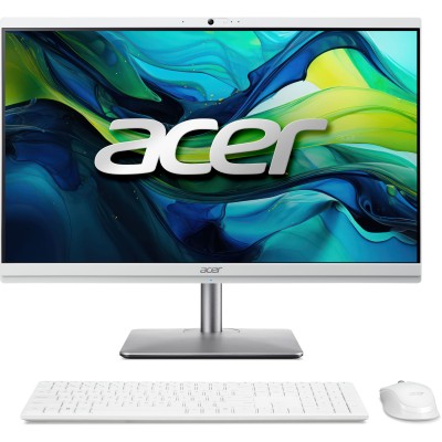 Комп'ютер персональний моноблок Acer Aspire C24-195ES 23.8" FHD Intel U7-155U, 32GB, F1TB, UMA, WiFi, кл+м, 3р, без ОС, сірий (D Комп'ютер персональний моноблок Acer Aspire C24-195ES 23.8" FHD Intel U7-155U, 32GB, F1TB, UMA, WiFi, кл+м, 3р, без ОС, сірий (D