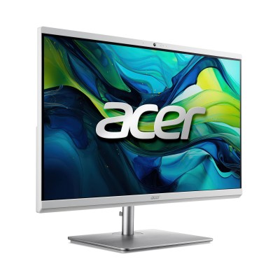 Комп'ютер персональний моноблок Acer Aspire C27-195ES 27" FHD Intel U5-125U, 16GB, F512GB, UMA, WiFi, 3р, без ОС, сірий (DQ.BMFM
