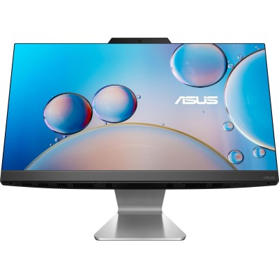 Комп'ютер персональний моноблок ASUS A3402WVAK-BA0040 23.8" FHD AG, Intel 3-100U, 16GB, F512GB, UMA, WiFi, кл+м, 3р, без ОС, чор