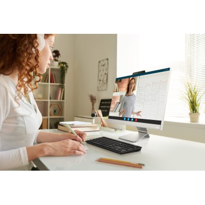 Комп'ютер персональний моноблок ASUS A3402WVAK-WA0030 23.8" FHD AG, Intel 3-100U, 16GB, F512GB, UMA, WiFi, кл+м, 3р, без ОС, біл